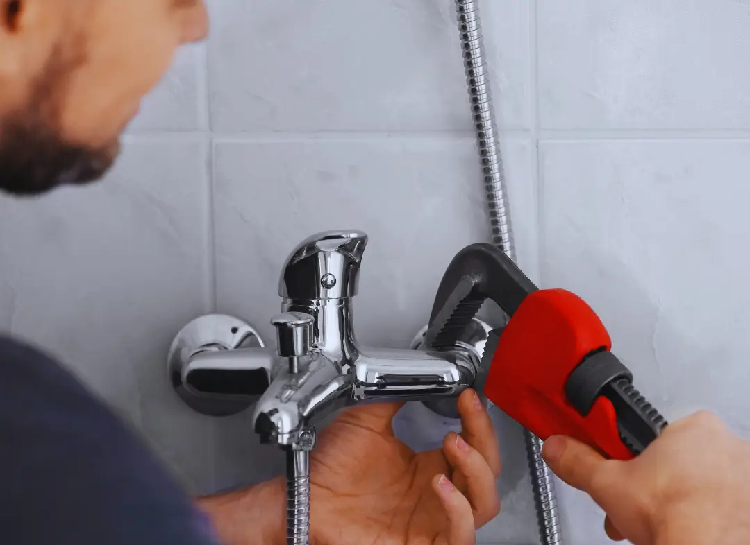 Mitigeur thermostatique de baignoire Le Blanc